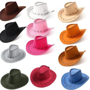 CARNIVAL SUEDE WESTERN STYLE COWBOY HAT 80735 KOUREAS TOYS