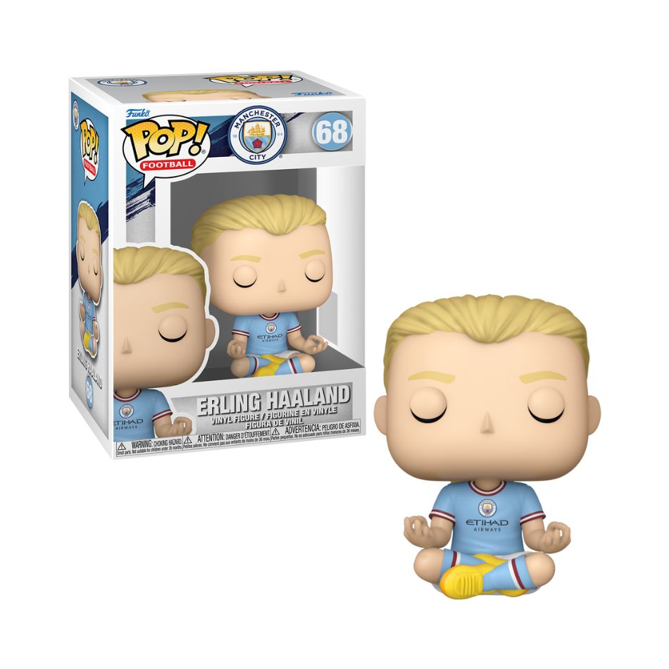 FUNKO POP! FOOTBALL: MANCHESTER CITY F.C. ERLING HAALAND 68 KOUREAS TOYS