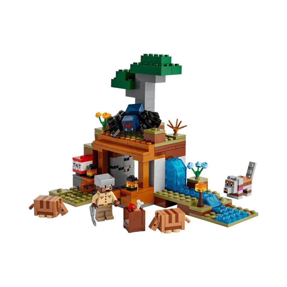 LEGO® 21269 MINECRAFT THE ARMADILLO MINE EXPEDITION KOUREAS TOYS