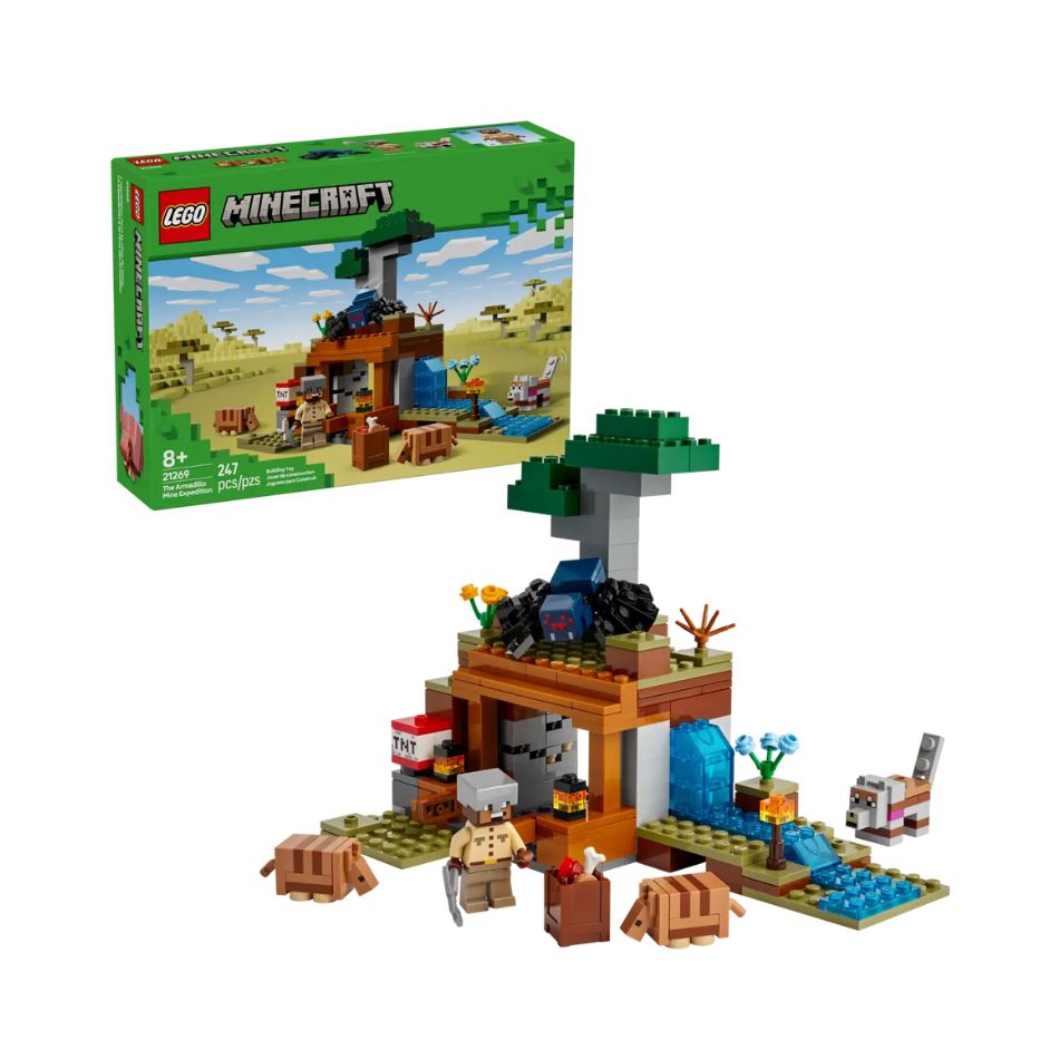LEGO® 21269 MINECRAFT THE ARMADILLO MINE EXPEDITION KOUREAS TOYS