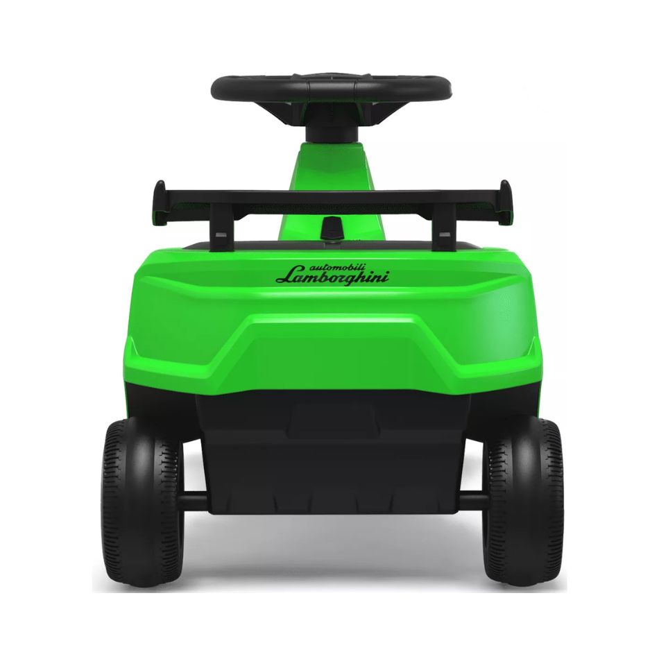 LAMBORGHINI SWING CAR RIDE ON WITH LIGHTS AND SOUNDS, 360 ROTATION GREEN LEB LB2003-GN KOUREAS TOYS