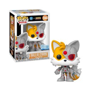 FUNKO POP! HEROES: SONIC THE HEDGEHOG - TAILS AS CYBORG 594 KOUREAS TOYS