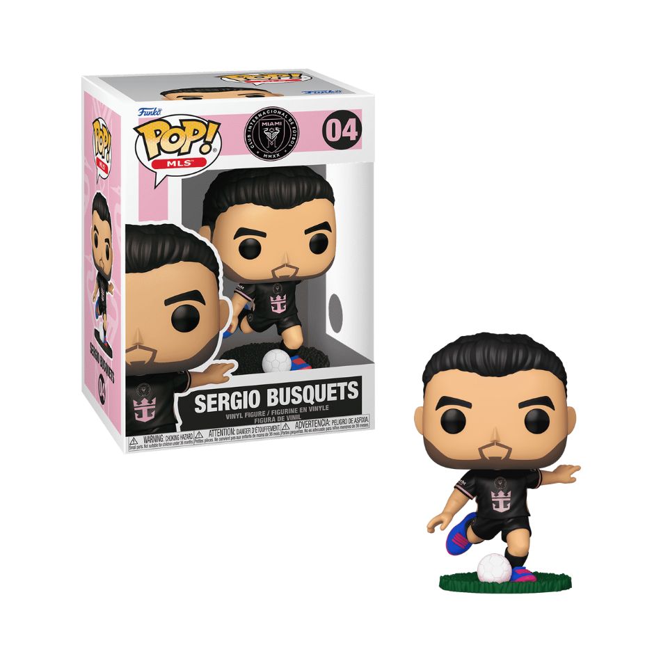 FUNKO POP! MLS: INTERNACIONAL MIAMI FC SERGIO BUSQUETS 04 KOUREAS TOYS