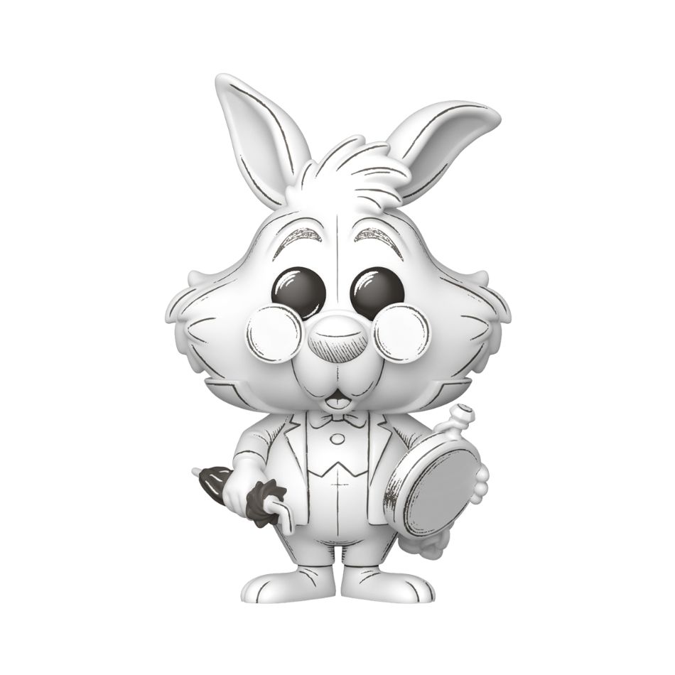 FUNKO POP! DISNEY: ALICE IN WONDERLAN WHITE RABBIT - SKETCHED DECO 1650 KOUREAS TOYS