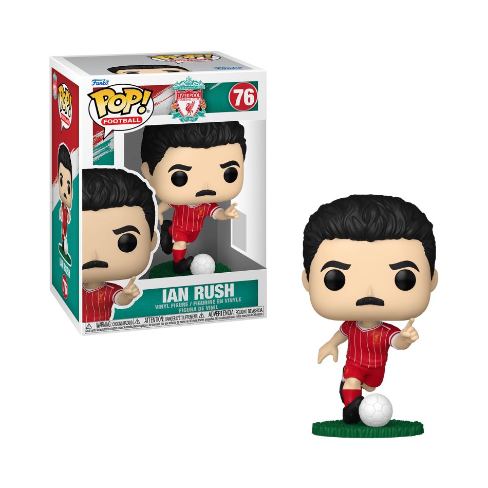 FUNKO POP! FOOTBALL: LIVERPOOL IAN RUSH 76 KOUREAS TOYS