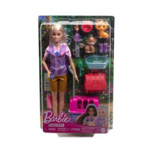 BRAND HRG50 BARBIE YOU CAN BE ANYTHING CAREERS DOLL & ACCESSORIES, ANIMAL RESCUE & RECOVERY KOUREAS TOYS