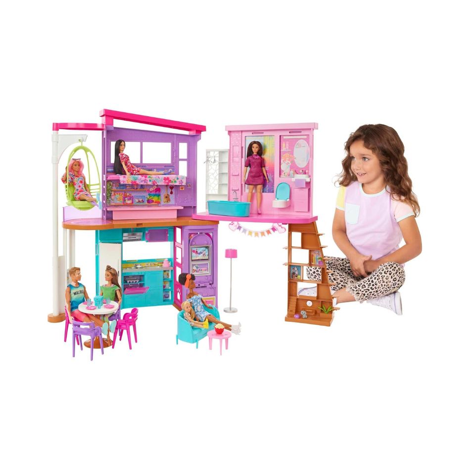 BRAND HCD50 BARBIE VACATION HOUSE DOLLHOUSE KOUREAS TOYS