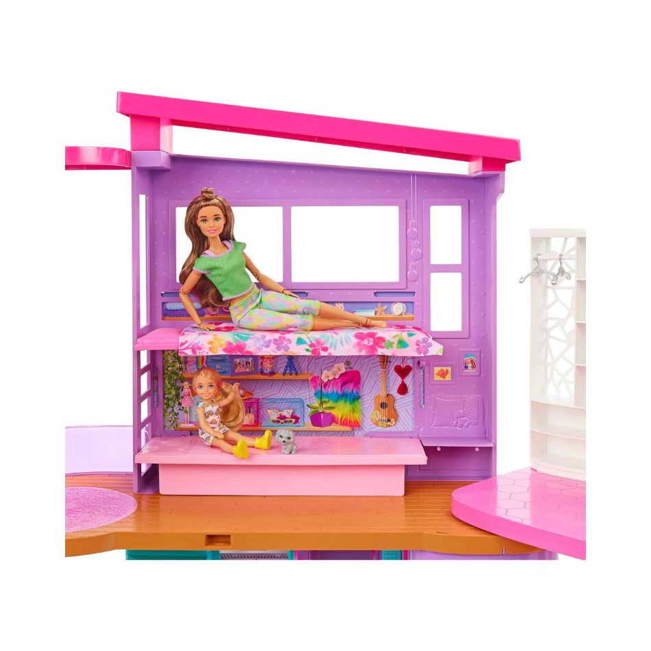 BRAND HCD50 BARBIE VACATION HOUSE DOLLHOUSE KOUREAS TOYS