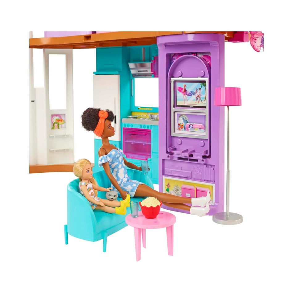 BRAND HCD50 BARBIE VACATION HOUSE DOLLHOUSE KOUREAS TOYS