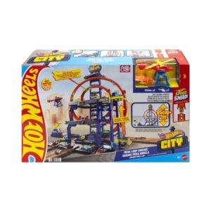 BRAND JBM74 HOT WHEELS CITY MEGA LOOP GARAGE PLAYSET (NEW 2025) KOUREAS TOYS