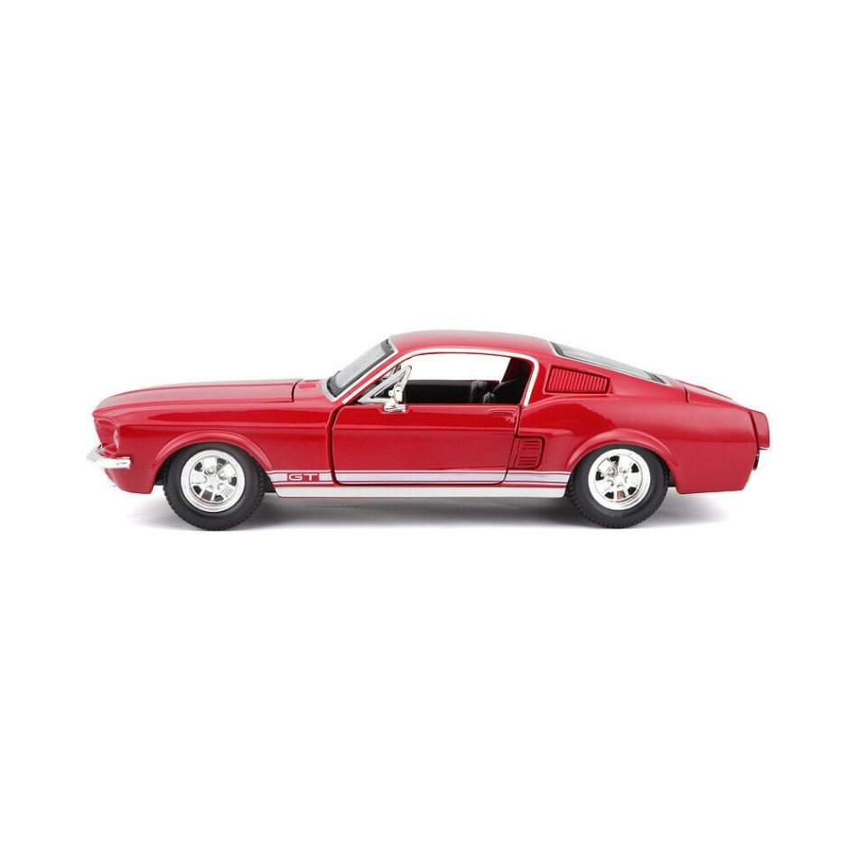 MAISTO 31260 1:24 1967 FORD MUSTANG GT RED KOUREAS TOYS