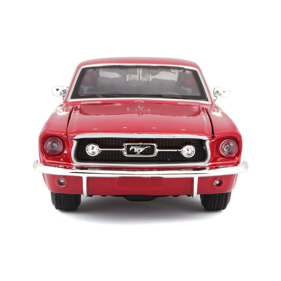 MAISTO 31260 1:24 1967 FORD MUSTANG GT RED KOUREAS TOYS
