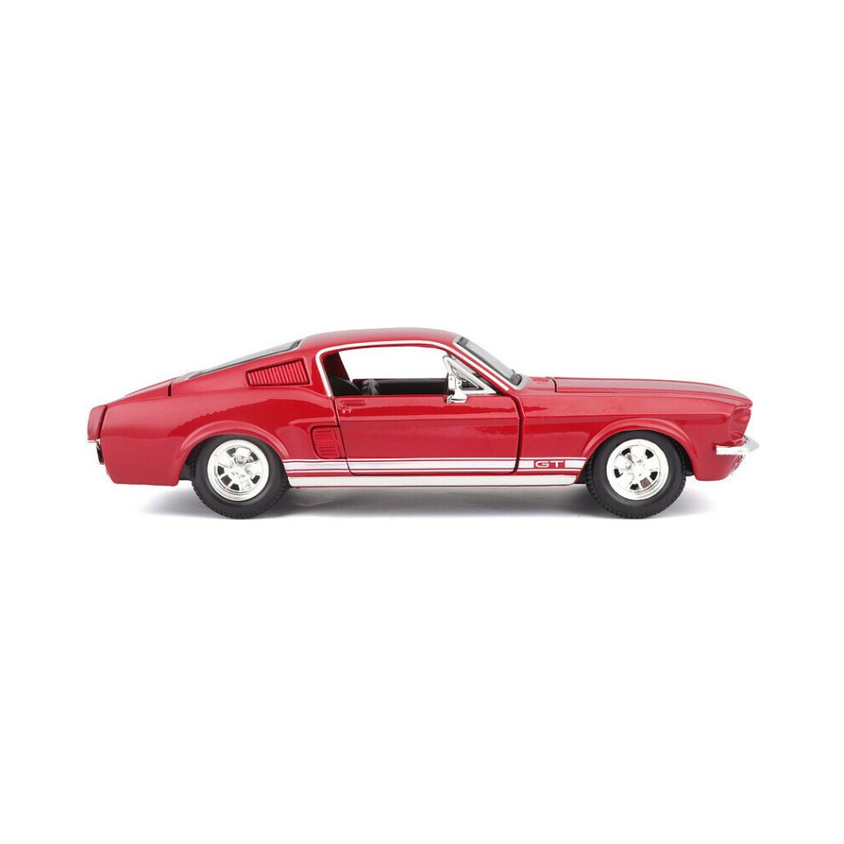 MAISTO 31260 1:24 1967 FORD MUSTANG GT RED KOUREAS TOYS