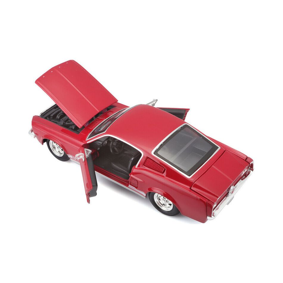 MAISTO 31260 1:24 1967 FORD MUSTANG GT RED KOUREAS TOYS
