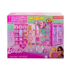 BRAND HXD58 BARBIE DREAM CLOSET DOLL, PLAYSET AND ACCESSORIES KOUREAS TOYS