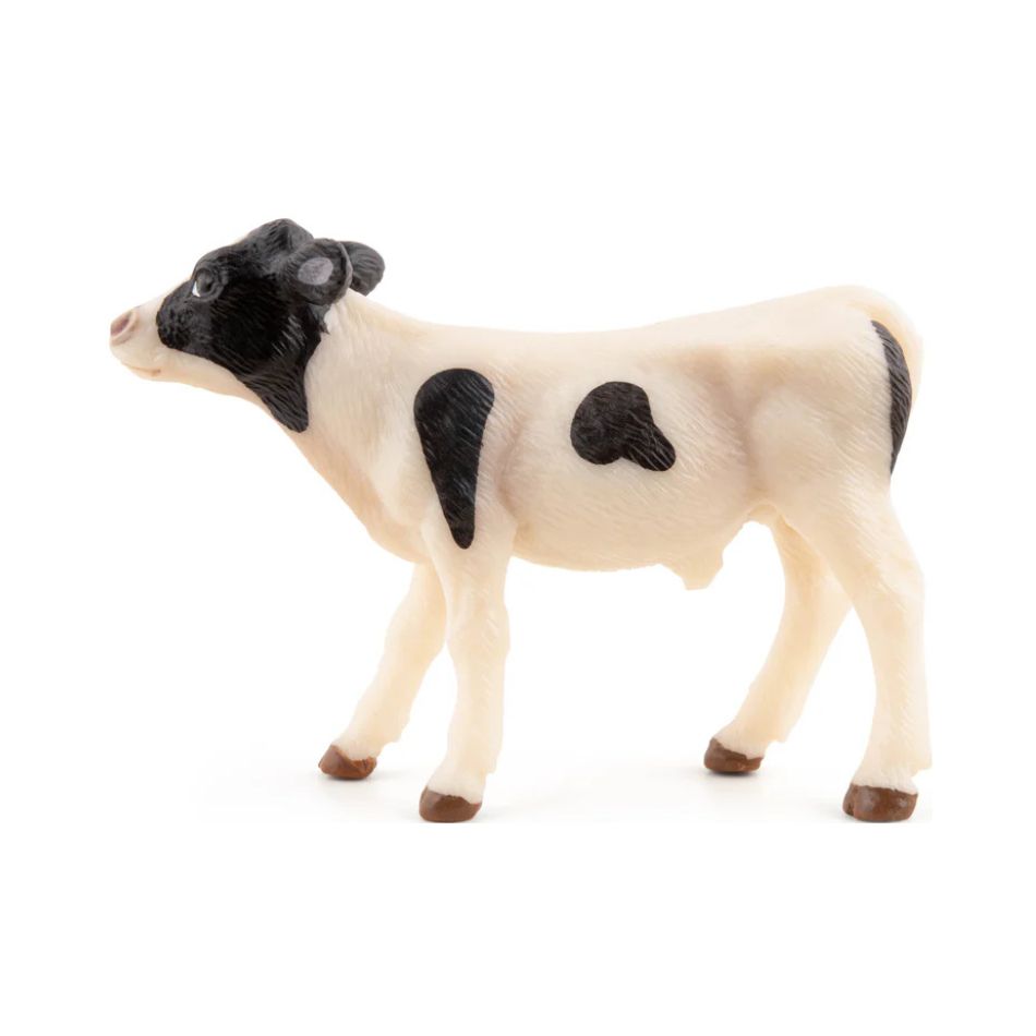 51149 PAPO FARMYARD BLACK & WHITE CALF KOUREAS TOYS