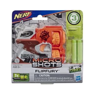 BRAND E0489 NERF MICROSHOTS ZOMBIE STRIKE FLIPFURY KOUREAS TOYS