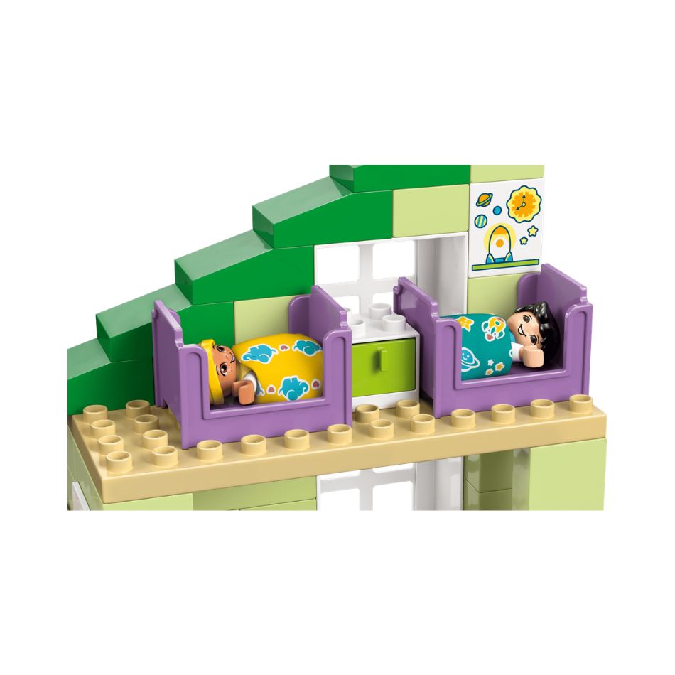 LEGO® 10470 DUPLO 3 IN 1 MODERN FAMILY HOUSE WITH FIGURES KOUREA TOYS