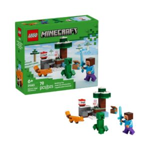 LEGO® 21583 MINECRAFT STEVE'S TAIGA ADVENTURE KOUREAS TOYS