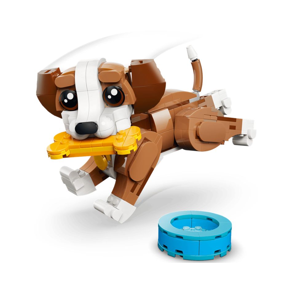 LEGO® 31382 CREATOR 3-IN-1 CUTE ANIMALS: PLAYFUL PUPPY DOG KOUREAS TOYS