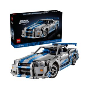 LEGO® 42210 TECHNIC™ 2 FAST 2 FURIOUS NISSAN SKYLINE GT-R (R34) CAR KOUREAS TOYS