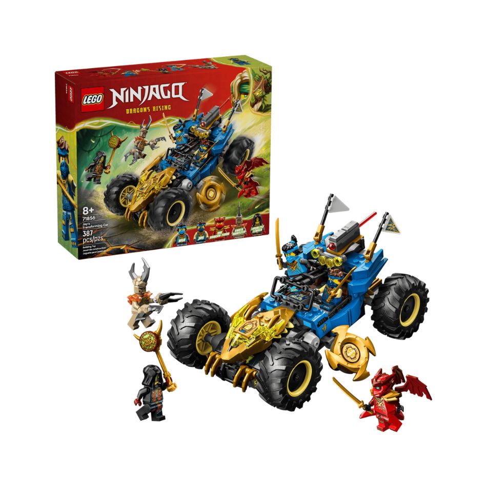 LEGO® 71856 NINJAGO® JAY'S TRANSFORMING CAR KOUREAS TOYS