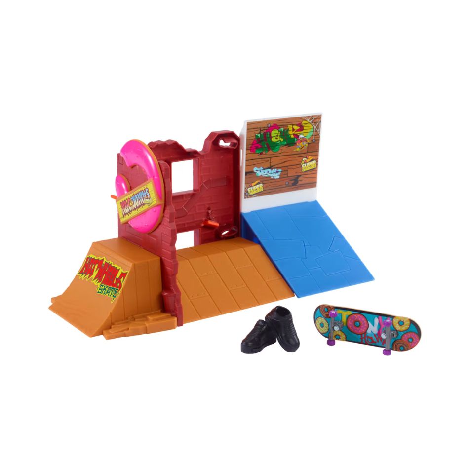 BRAND HGT92 HOT WHEELS SKATE – TONY HAWK DONUT SKATEPARK 057771 KOUREAS TOYS