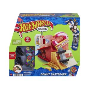 BRAND HGT92 HOT WHEELS SKATE – TONY HAWK DONUT SKATEPARK 057771 KOUREAS TOYS