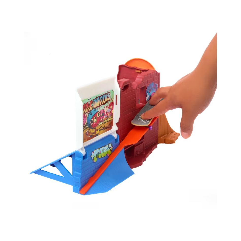 BRAND HGT92 HOT WHEELS SKATE – TONY HAWK DONUT SKATEPARK 057771 KOUREAS TOYS