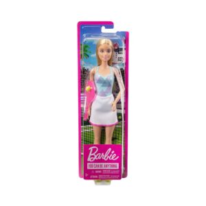 BRAND HBW98 BARBIE YOU CAN BE ANYTHING TENNIS PLAYER DOLL KOUREAS TOYS