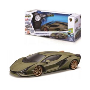 MAISTO TECH 82338 R/C 1:24 LAMBORGHINI SIAN FKP 37 OLIVE GREEN METALLIC KOUREAS TOYS