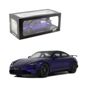 GT Spirit GT520 1:18 PORSCHE TAYCAN TURBO GT PURPLE SKY METALLIC 2023 KOUREAS TOYS