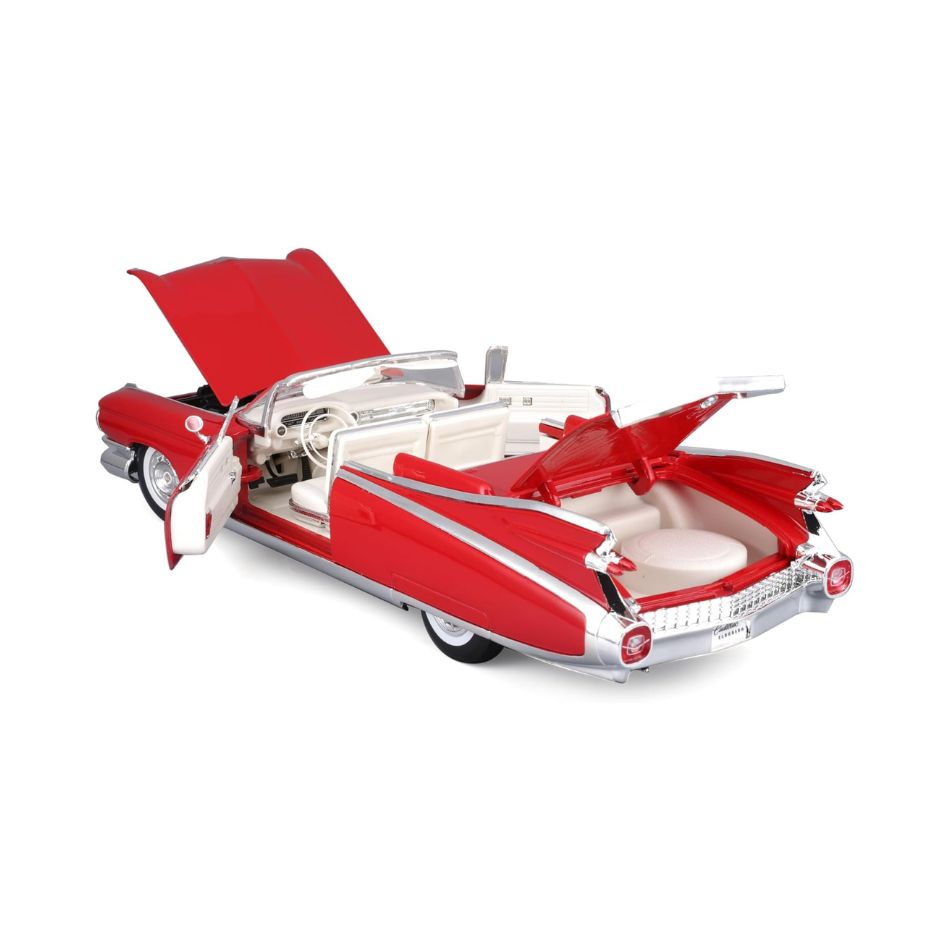 MAISTO 36813 1:18 1959 CADILLAC ELDORADO BIARRITZ RED KOUREAS TOYS