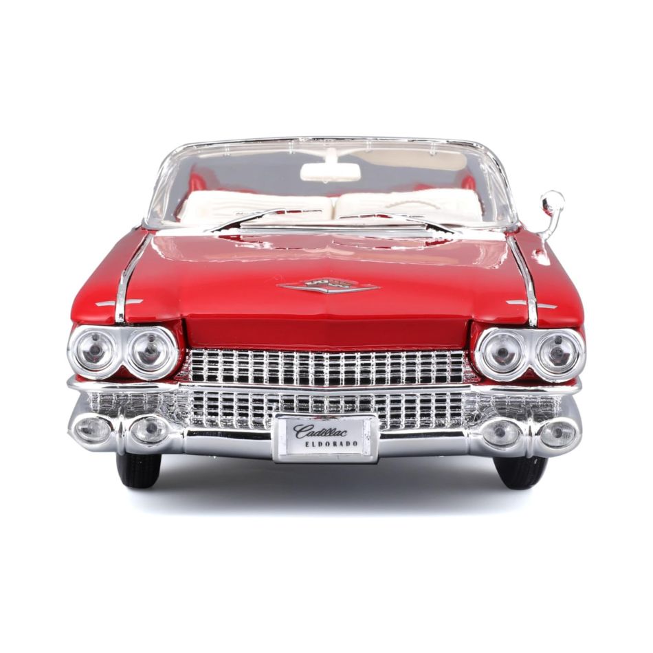 MAISTO 36813 1:18 1959 CADILLAC ELDORADO BIARRITZ RED KOUREAS TOYS