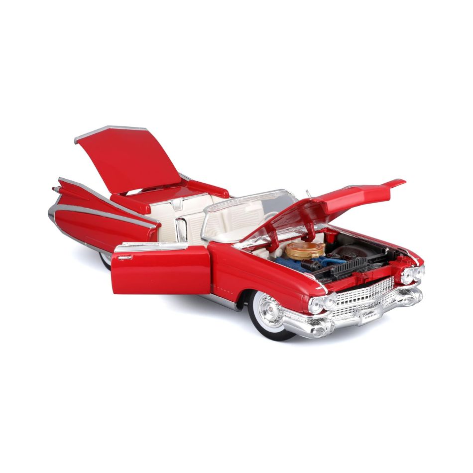 MAISTO 36813 1:18 1959 CADILLAC ELDORADO BIARRITZ RED KOUREAS TOYS