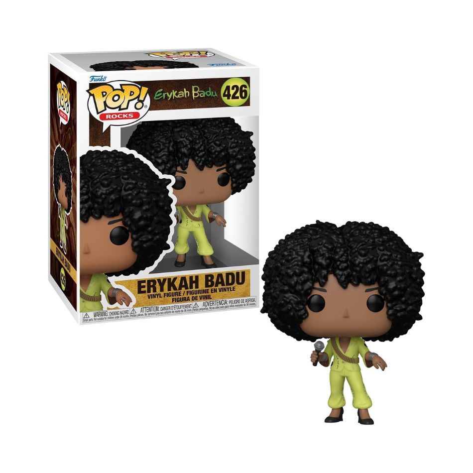 FUNKO POP! ROCKS: ERYKAH BADU - (ESSENCE AWARDS) 426 KOUREAS TOYS