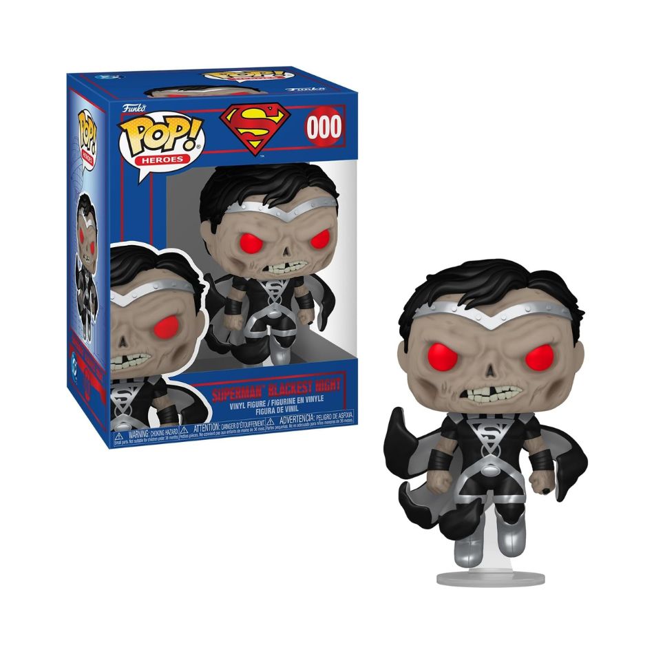 FUNKO POP! HEROES: SUPERMAN BLACKEST NIGHT 612 KOUREAS TOYS