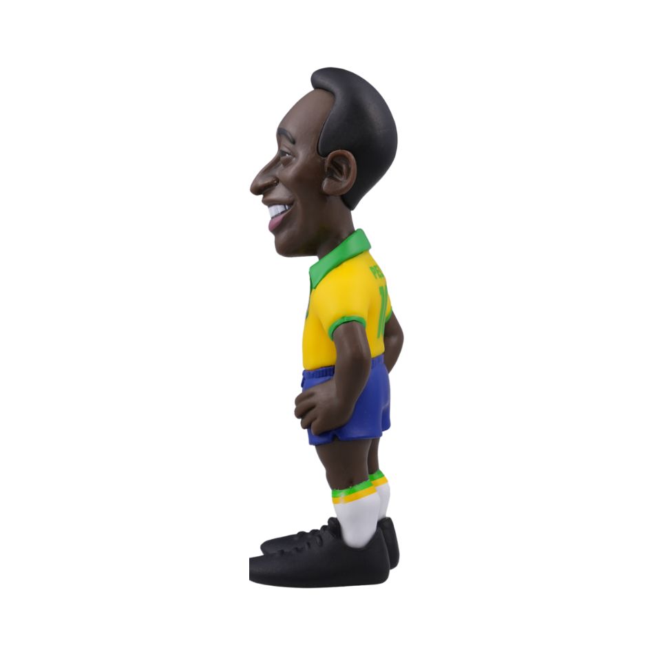 MINIX 18024 COLLECTABLES FIGURE 12cm FOOTBALL LEGENDS - PELÉ BRAZIL 1ST KIT 110A KOUREAS TOYS