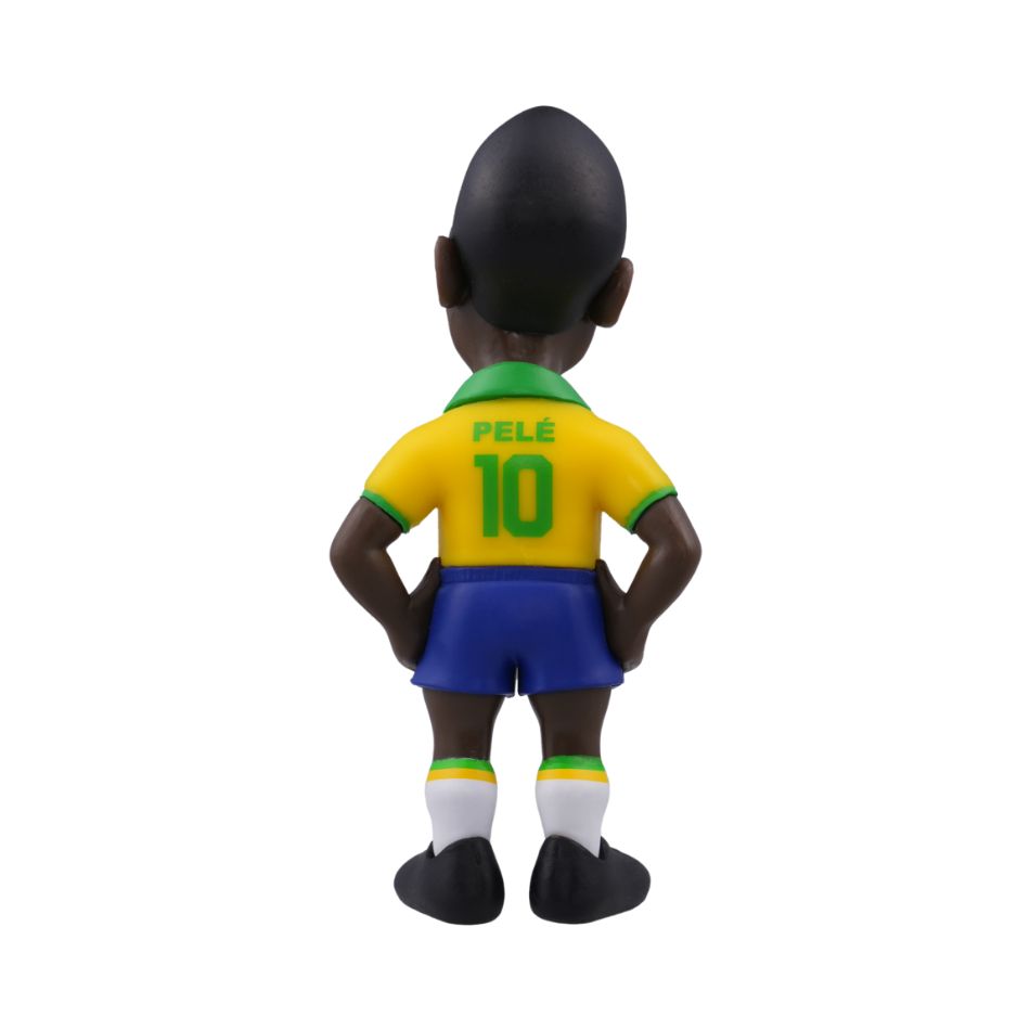 MINIX 18024 COLLECTABLES FIGURE 12cm FOOTBALL LEGENDS - PELÉ BRAZIL 1ST KIT 110A KOUREAS TOYS