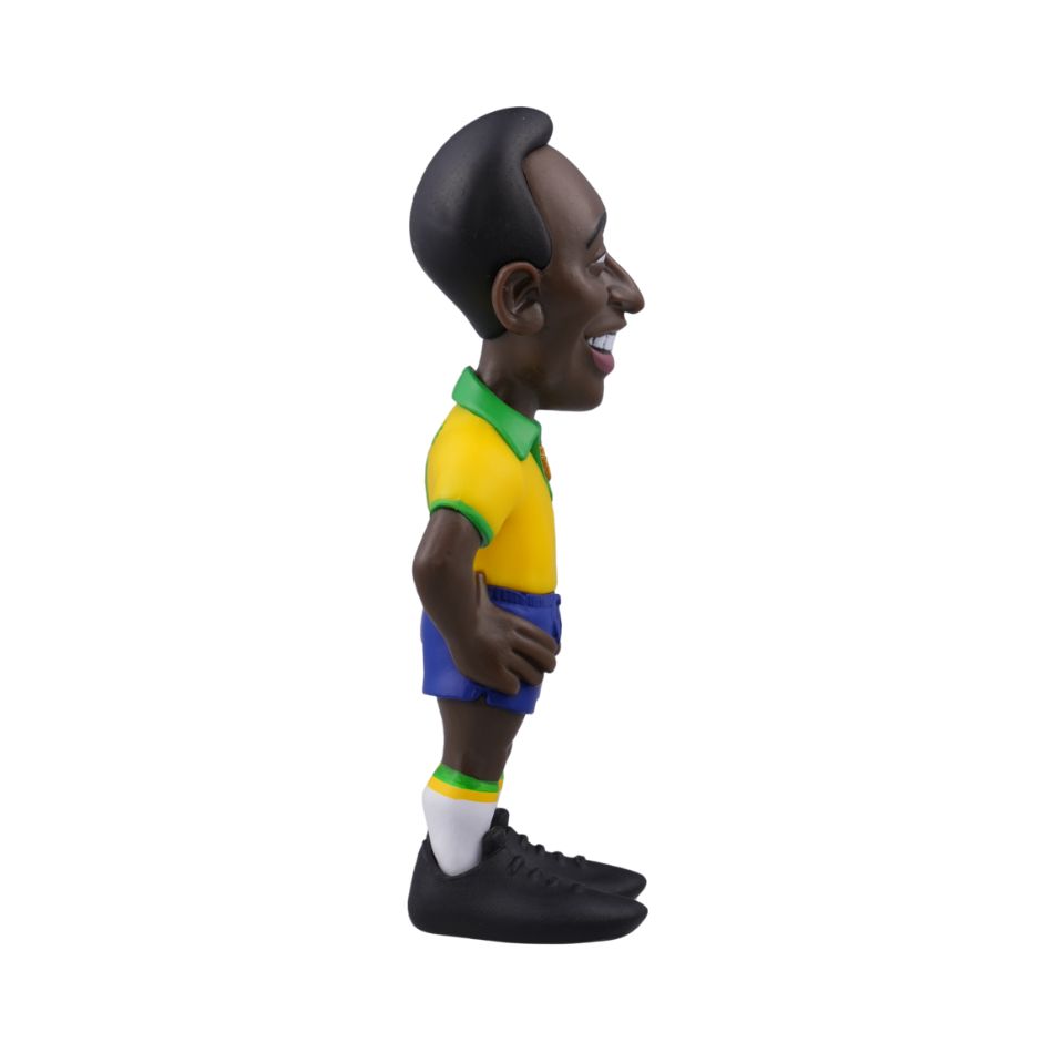MINIX 18024 COLLECTABLES FIGURE 12cm FOOTBALL LEGENDS - PELÉ BRAZIL 1ST KIT 110A KOUREAS TOYS