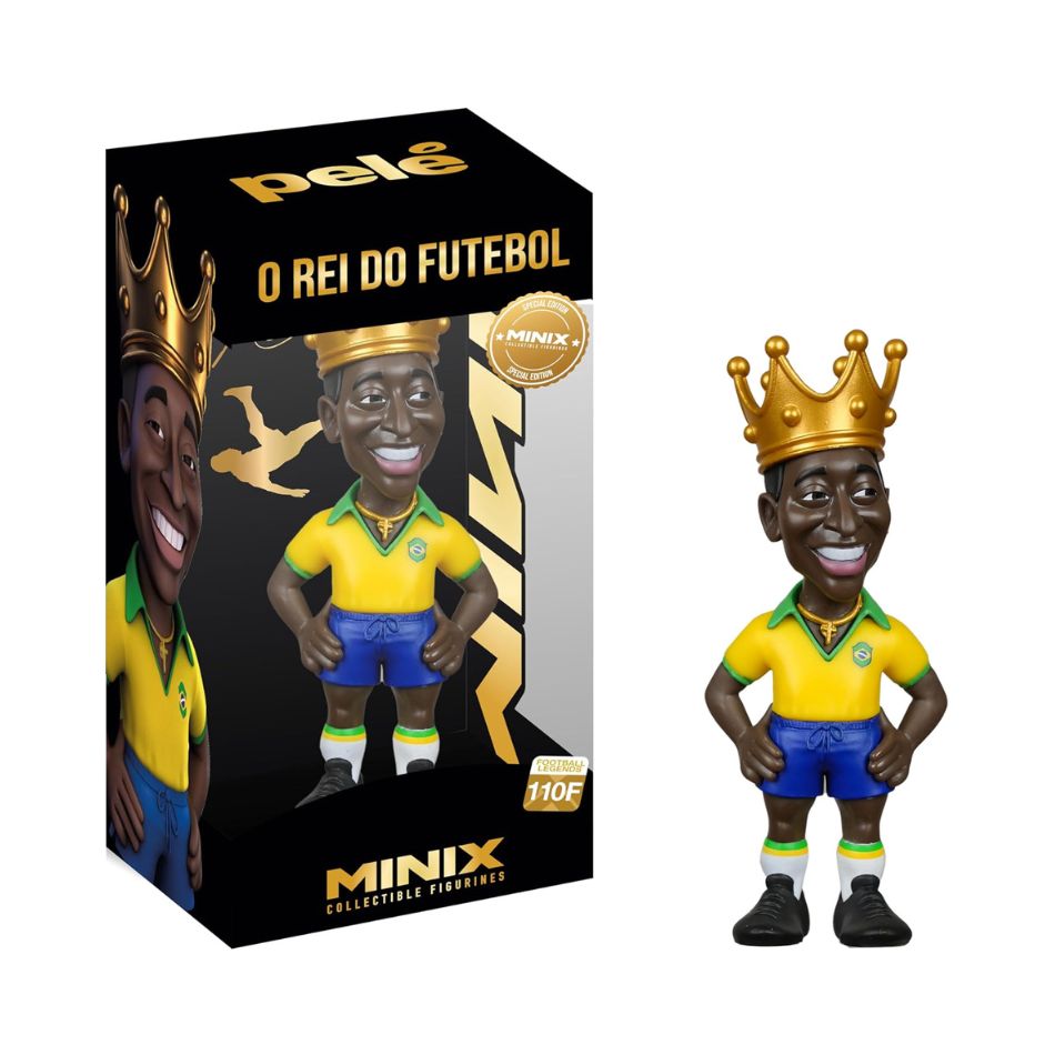 MINIX 21147 COLLECTABLES FIGURE 12cm PELÉ SPECIAL EDITION - PELE 110F KOUREAS TOYS