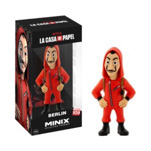 MINIX 13845 COLLECTABLES FIGURE 12cm MONEY HEIST - BERLIN 109 KOUREAS TOYS