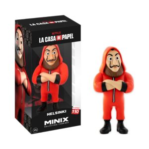 MINIX 13852 COLLECTABLES FIGURE 12cm MONEY HEIST - HELSINKI 110 KOUREAS TOYS