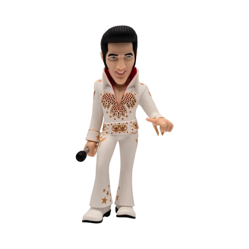 MINIX 14552 COLLECTABLES FIGURE 12cm ELVIS PRESLEY - ELVIS IN WHITE SUIT 104 KOUREAS TOYS