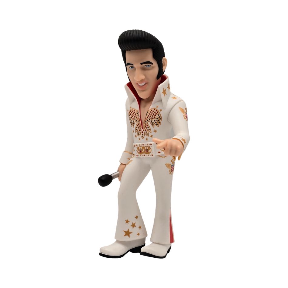 MINIX 14552 COLLECTABLES FIGURE 12cm ELVIS PRESLEY - ELVIS IN WHITE SUIT 104 KOUREAS TOYS