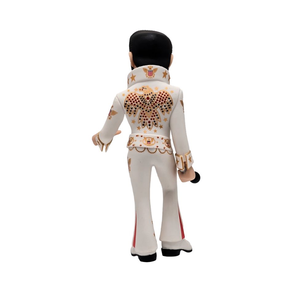 MINIX 14552 COLLECTABLES FIGURE 12cm ELVIS PRESLEY - ELVIS IN WHITE SUIT 104 KOUREAS TOYS