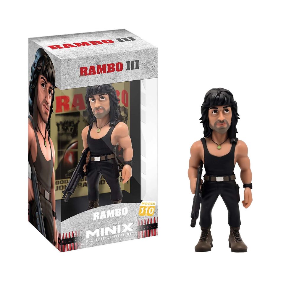 MINIX 14583 COLLECTABLES FIGURE 12cm RAMBO IN T-SHIRT 110 KOUREAS TOYS