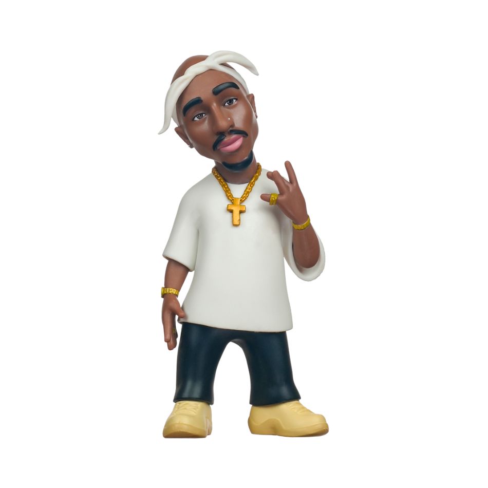 MINIX 20362 COLLECTABLES FIGURE 12cm 2PAC - TUPAC 114 KOUREAS TOYS