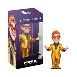 MINIX 20461 COLLECTABLES FIGURE 12cm ELTON JOHN - ELTON JOHN GLASTONBURY 115 KOUREAS TOYS