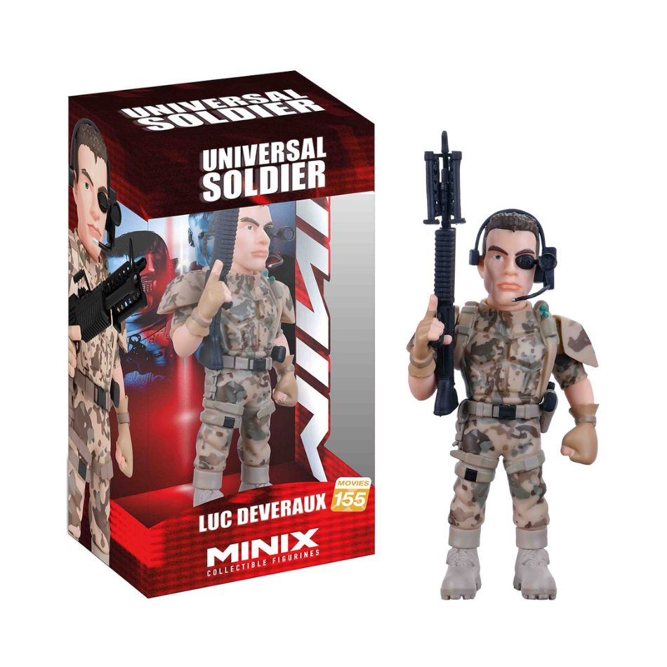 MINIX 20881 COLLECTABLES FIGURE 12cm UNIVERSAL SOLDIER - LUC DEVERAUX 155 KOUREAS TOYS